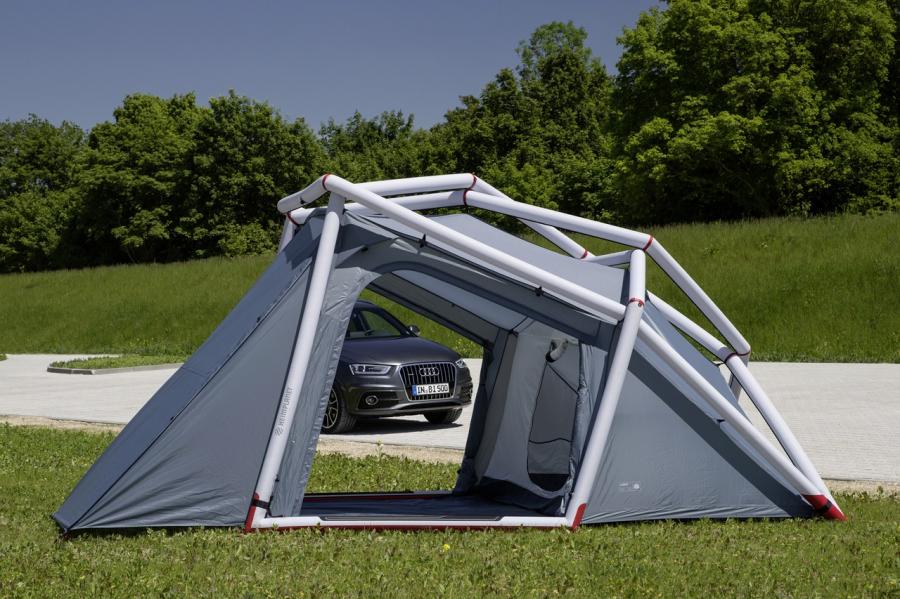  Audi Q3 2.0 TDI Quattro with Camping Tent 2014 года  (фото 19 из 24)